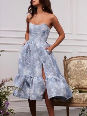 pink floral dress cotton Maxi Cotton Midi Dresses | VERIAUG102022 Color:#35-Navy I wore it before
